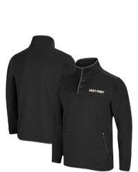 Colosseum Black Army Black Knights Rebound Snap Pullover Jacket At Nordstrom