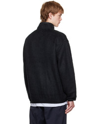 Nanamica Black Brushed Sweater