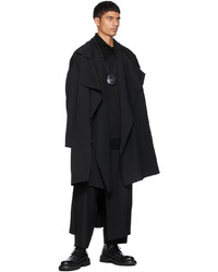 Yohji Yamamoto Black Turtleneck Pullover