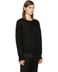 Etoile Isabel Marant Isabel Marant Etoile Black Mohair Clifton Sweater