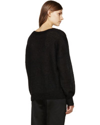 Etoile Isabel Marant Isabel Marant Etoile Black Mohair Clifton Sweater