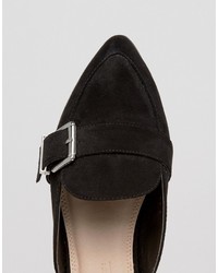 Asos Masie Wide Fit Pointed Flat Mules