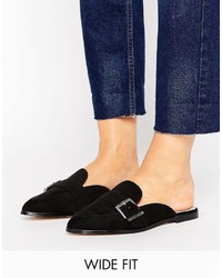 Asos Masie Wide Fit Pointed Flat Mules