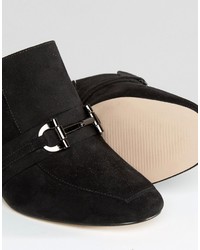 Asos Oma Loafer Heeled Mules