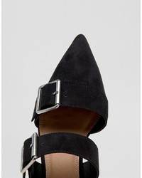 Asos Siesta Pointed Mule Flats