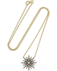 Sylva & Cie 18 Karat Gold Diamond Necklace