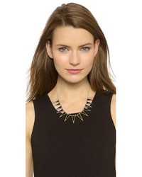 House Of Harlow 1960 Enameled Echelon Collar Necklace