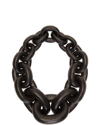 Monies Black Chunky Chain Seoul Necklace