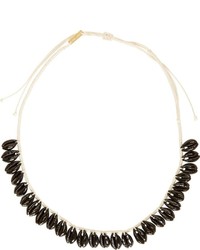 Isabel Marant Black Seashell Necklace