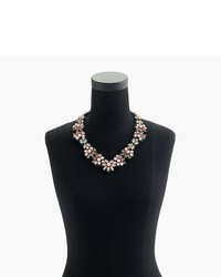 J.Crew Colorful Fabric Backed Bib Necklace