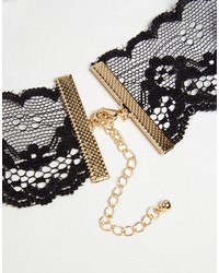 Asos Curve Night Lace Choker Necklace