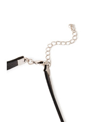 Forever 21 Faux Leather Charm Choker