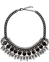 Ily Couture Noir Cleopatra Statet Necklace
