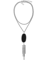 Kendra Scott Rayne Pendant Necklace Black