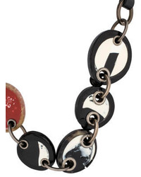 Marni Resin Horn Disc Necklace
