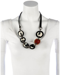 Marni Resin Horn Disc Necklace