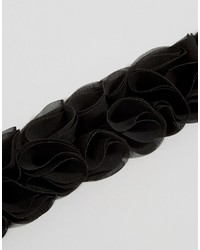 Asos Ruffle Flower Choker Necklace
