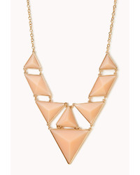 Forever 21 Statet Faux Stone Necklace