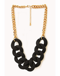 Forever 21 Street Chic Oversized Chain Necklace