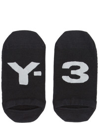 Y-3 Black Logo Invisible Socks