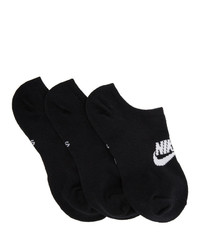 Nike Three Pack Black Nsw Everyday Essential Socks