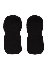 Ermenegildo Zegna Three Pack Black Sockless Socks