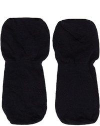 Ermenegildo Zegna Three Pack Navy Botanic Sockless Socks