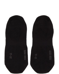 BOSS Two Pack Black Shoeliner Socks
