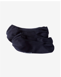 Express Two Pack Solid No Show Socks