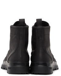 Officine Creative Black Pallet 1 Boots