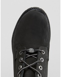 Timberland Nellie Chukka Double Black Lace Up Flat Boots