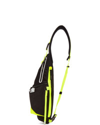 Master-piece Co Black Game Neon Sling Backpack