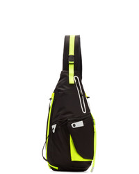 Master-piece Co Black Game Neon Sling Backpack