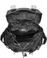 DSQUARED2 Black Nylon And Leather Backpack