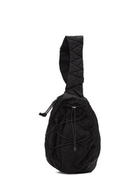 C.P. Company Black Nylon B Crossbody Lens Backpack