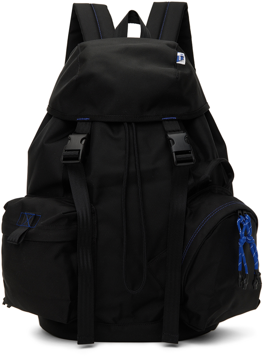Ader Error Black Nylon Backpack, $380 | SSENSE | Lookastic