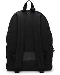Saint Laurent Black Nylon City Backpack