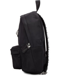 Versus Black Nylon Lion Backpack