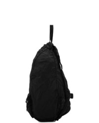 Stone Island Black Nylon Metal Watro Packable Backpack