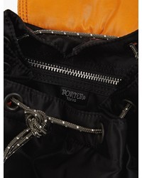 Porter Black Nylon Tanker Backpack