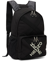 Kenzo Black Sport Backpack