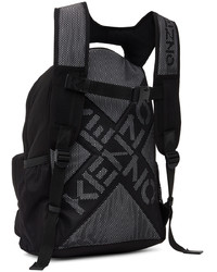 Kenzo Black Sport Backpack