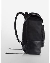 Calvin Klein Tech Nylon Flap Backpack