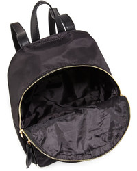 Neiman Marcus Harper Nylon Tassel Backpack