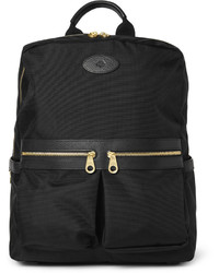 Mulberry Henry Leather Trimmed Nylon Backpack