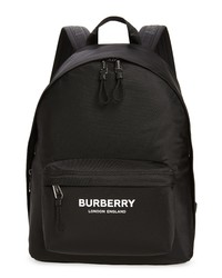 Burberry Jett Logo Nylon Backpack In Black At Nordstrom