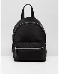 DKNY Medium Nylon Backpack In Black
