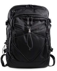 Prada Nylon And Leather Backpack