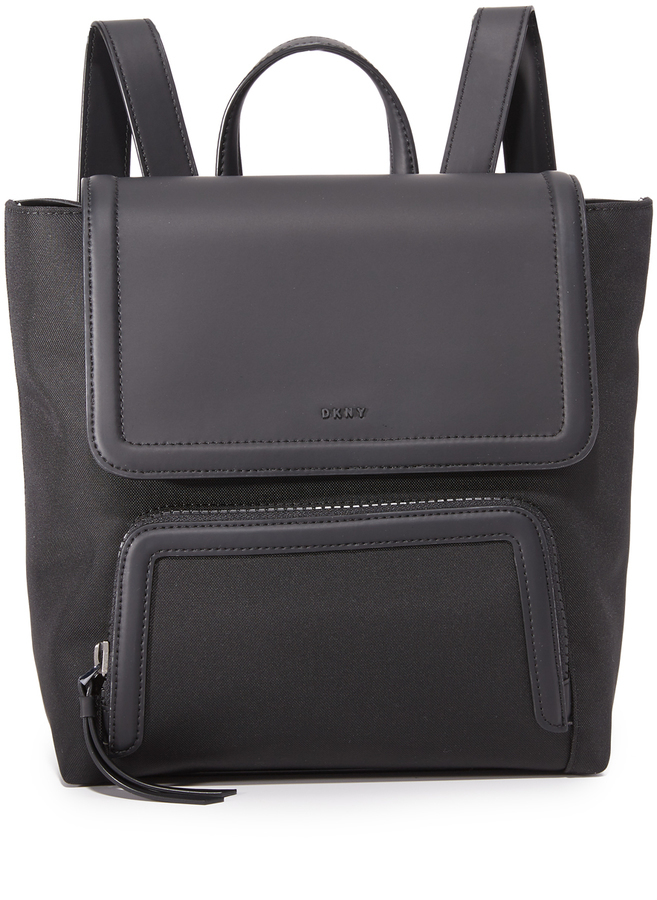 dkny nylon backpack