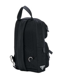 Prada Nylon Crossbody Backpack